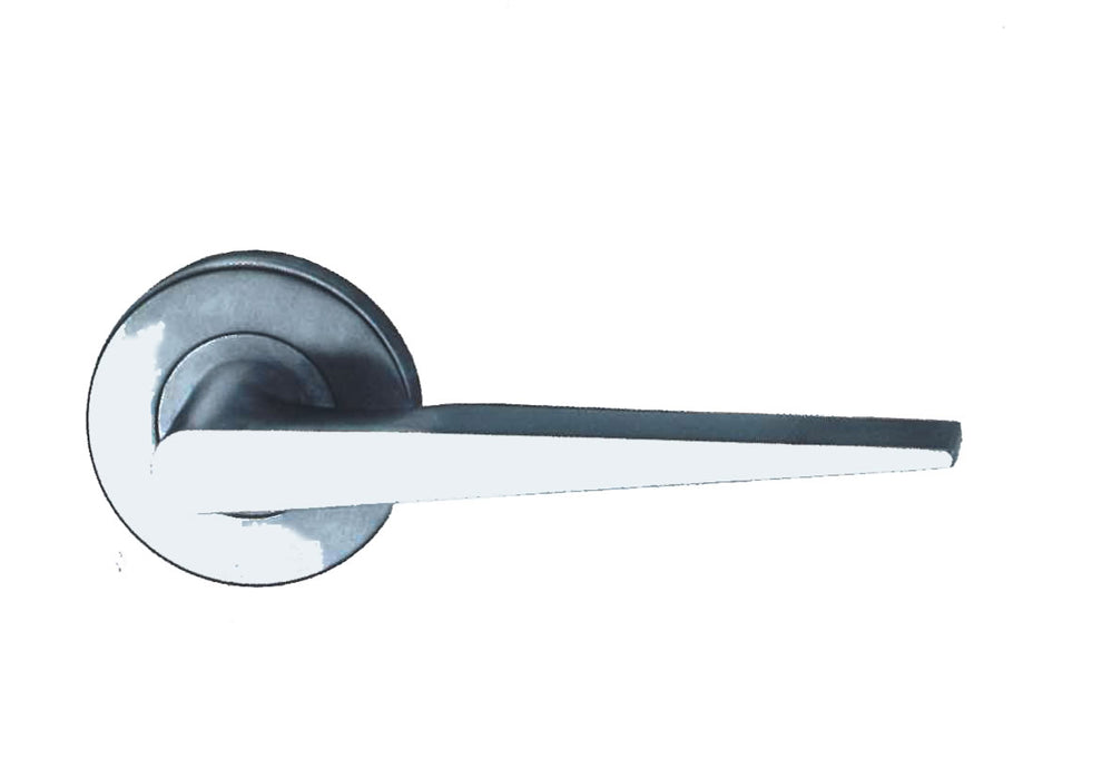 Designer Lever Handle 52mm Sprung Rose CLS-200