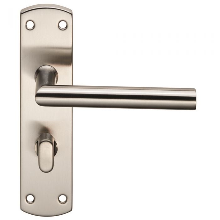 Eurospec CSLP1162B MITRED Lever on Latch Backplate