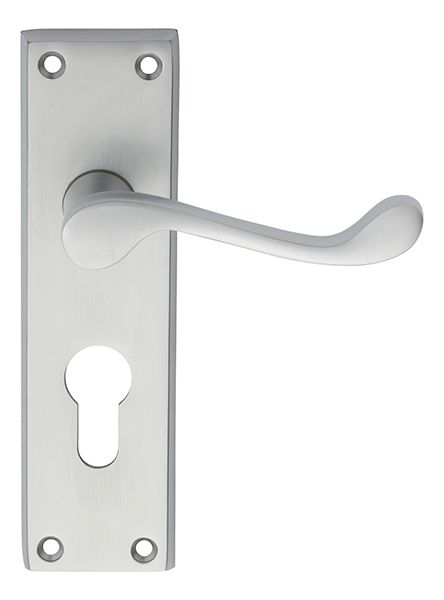 Carlisle DL54 VICTORIAN SCROLL Lever on Lock Backplate