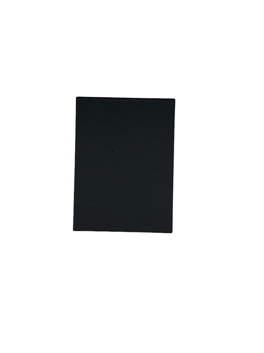 A Grade - Flat Plate - Blank- Adhesive - Black