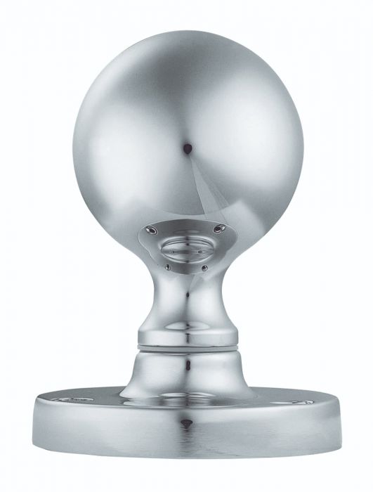 Manital M48 BALL MORTICE KNOB Solid Half Sprung