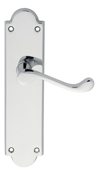 Carlisle M68U VICTORIAN SHAPED SCROLL Lever on Lock Backplate