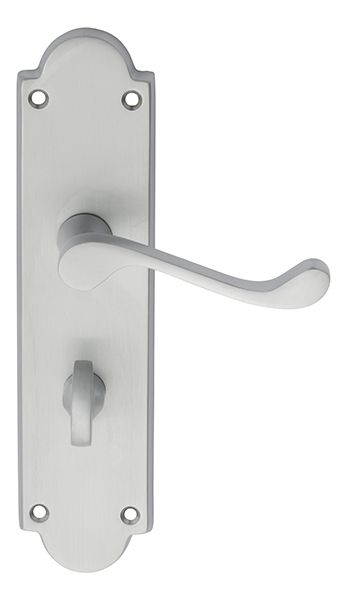 Carlisle M68U VICTORIAN SHAPED SCROLL Lever on Lock Backplate