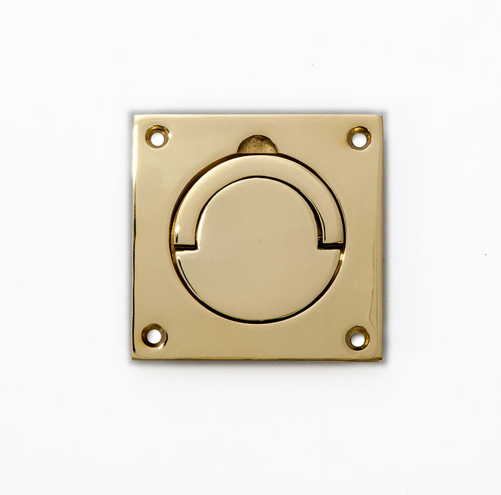 A Grade Squash Court Handle SCH 89x89mm Polished Brass