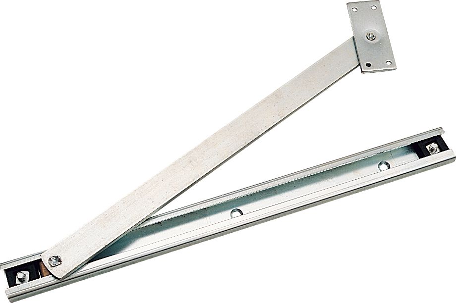 BARY Concealed Door Limiting Stay / Stop - uPVC/Timber BZP