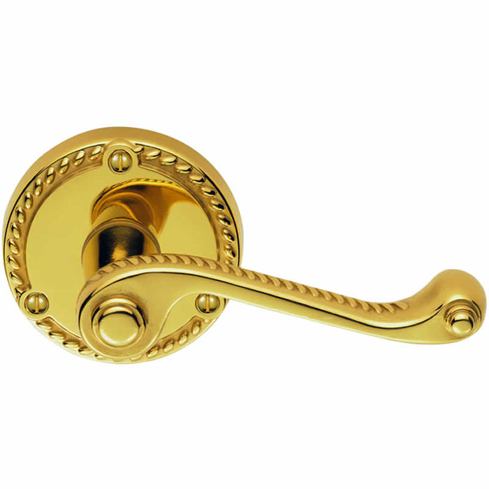 Carlisle Brass FG3 GEORGIAN Lever on Round Rose