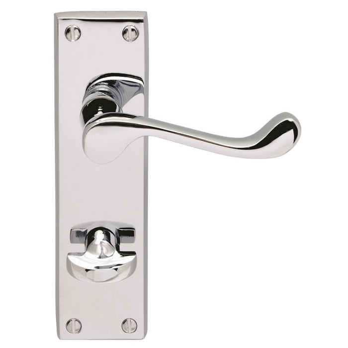 Carlisle Brass Contract Victorian Scroll Lever on Backplate