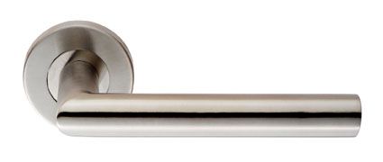 CSL1192 STEELWORX 19MM DIA. MITRED LEVER ON SPRUNG ROSE