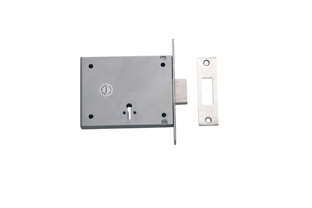 A Grade CE London Fire Brigade Mortice Deadlock FB2.M