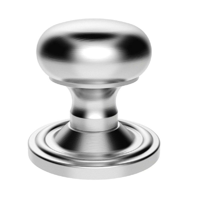 Manital M35C MUSHROOM MORTICE KNOB Concealed Fix Upsprung