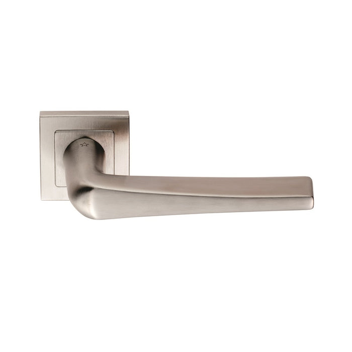 Eurospec Plaza Designer Lever on Sprung Square Rose