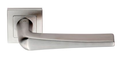 SSL1405 Duo Steel Worx 304 Stainless Steel Square Lever on Sprung Rose