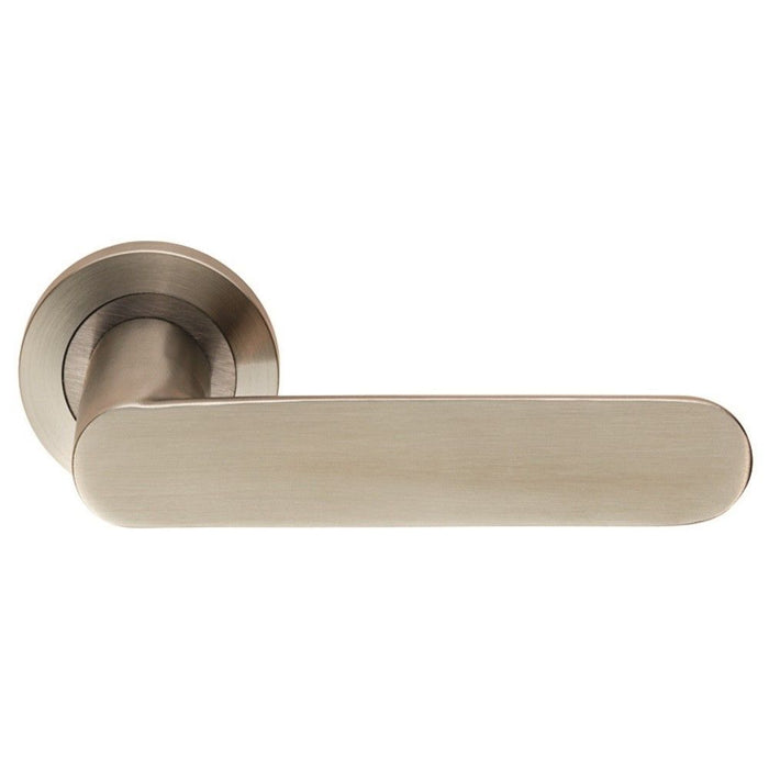SWL1168.SSS Steelworx Parigi Lever on Round Rose