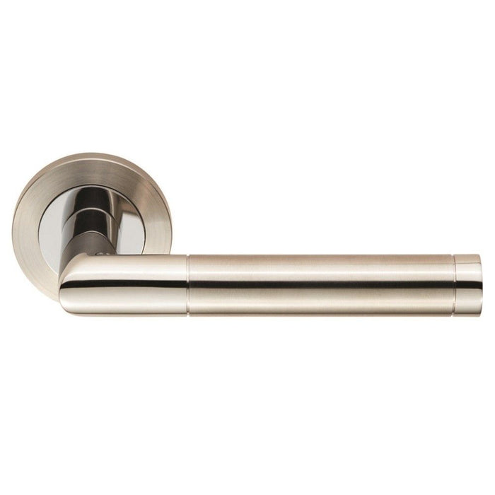SWL1192 DUO Steelworx Treviri Lever on Round Rose