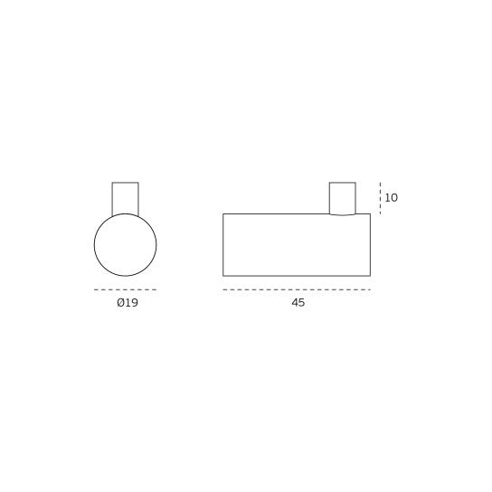 JNF Fine Series Wall Hook