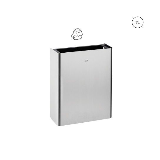 JNF Industrial Series Wall Waste Receptacle 7L