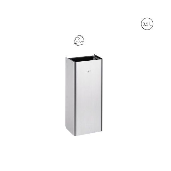 JNF Industrial Series Wall Waste Receptacle 3.5L