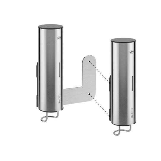 JNF Double Wall Bracket for Manual Dispensers