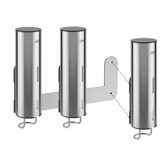 JNF Triple Wall Bracket for Manual Dispensers
