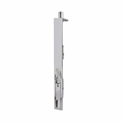 A Grade Lever Action Flush Bolt 200 x 19mm - Satin Nickel - Polished Chrome