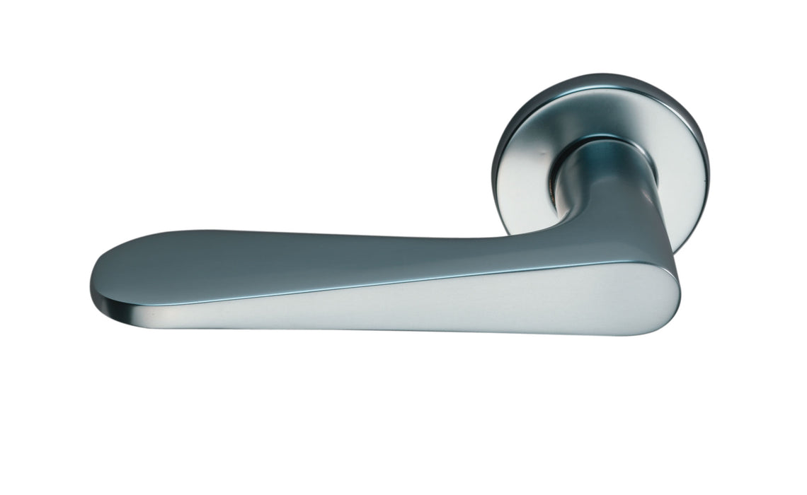 Designer Lever Handle 52mm Sprung Rose CLS-170