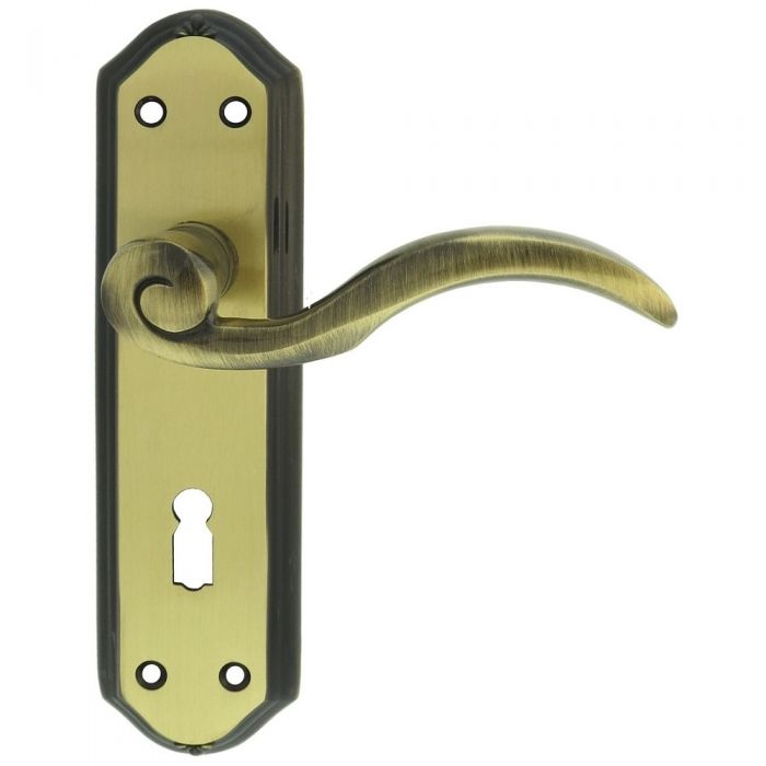 Carlisle Brass  DL341 WENTWORTH Lever on Latch Backplate