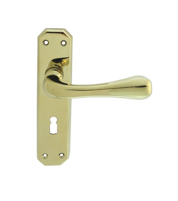 Carlisle Brass DL411 EDEN Lever on Latch Backplate