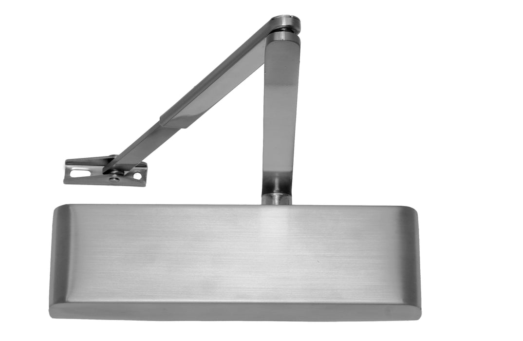 BARY&reg; Power Adjustable Overhead Door Closer with Backcheck and Delayed Function Size 2-5