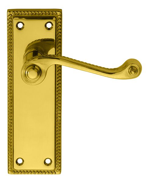 Carlisle Brass FG1 GEORGIAN Lever on Lock Backplate