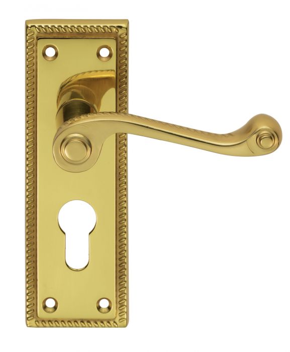 Carlisle Brass FG1 GEORGIAN Lever on Lock Backplate