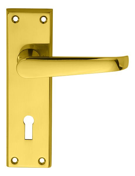 Carlisle Brass M30 VICTORIAN Lever on Lock Backplate