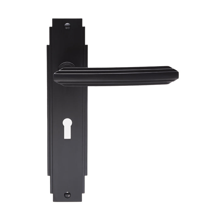 Carlisle Brass Art Deco Lever on Backplate Range