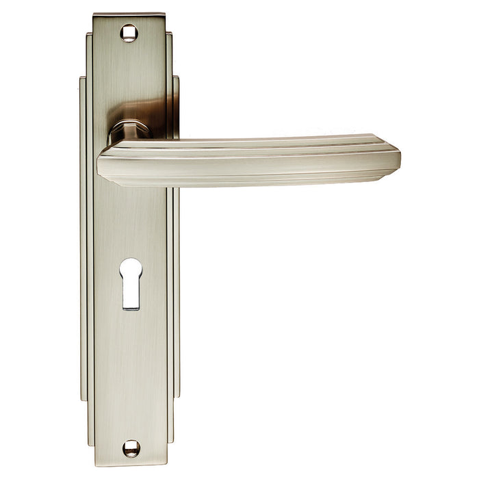 Carlisle Brass Art Deco Lever on Backplate Range