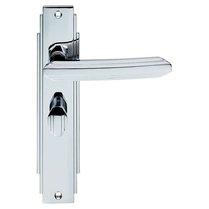 Carlisle Brass Art Deco Lever on Backplate Range