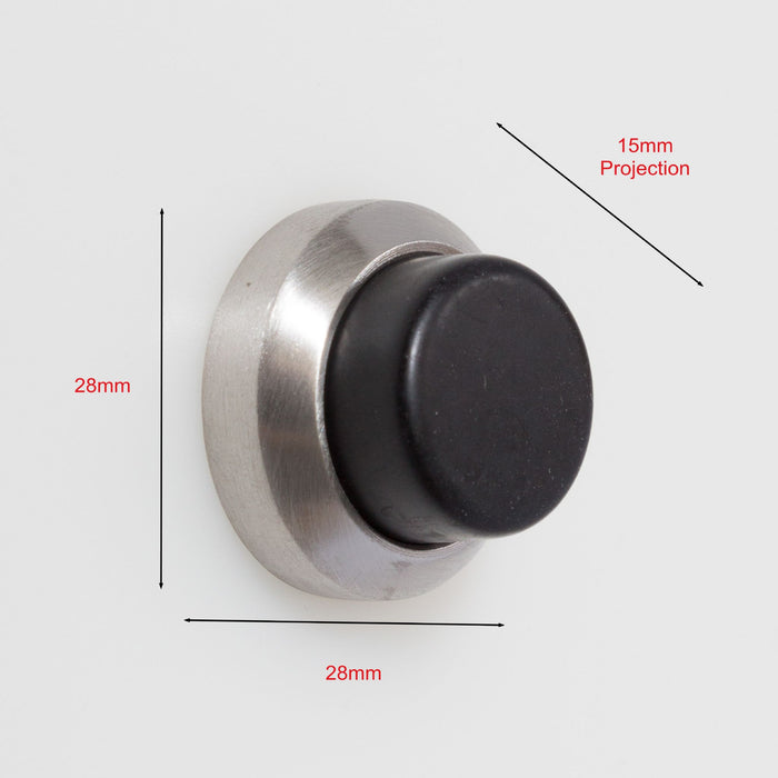 A Grade Button Wall Small Door Stop