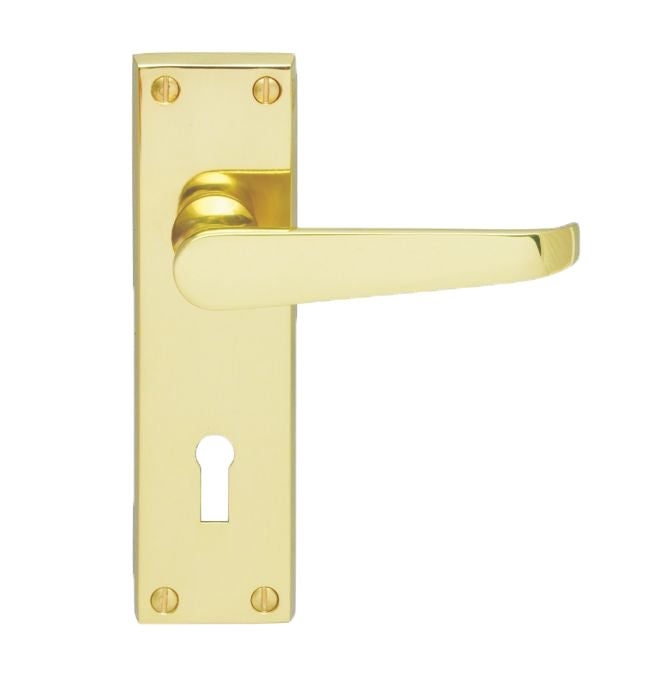 Carlisle Brass Contract Victorian Lever on Backplate