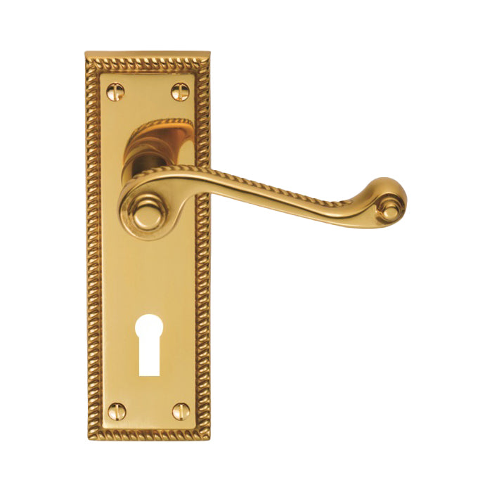 Carlisle Brass Georgian Lever on Backplate Contract Range
