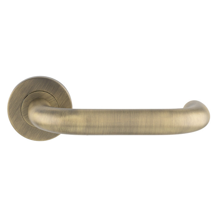 Eurospec Nera Safety Lever on Sprung Rose Grade 304