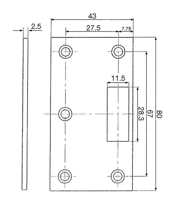 A Grade Fire Brigade Deadlock Rim Conversion Kit