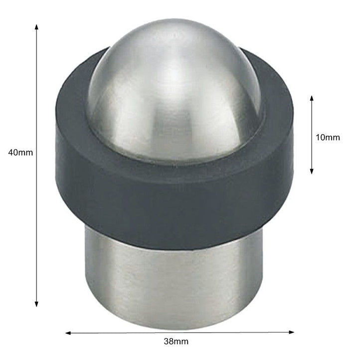 A Grade Fully Concealed Dome Door Stop DS01