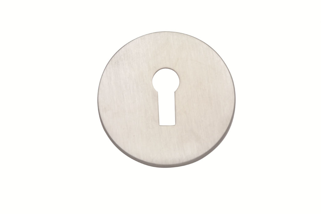 A Grade Keyhole Escutcheon Satin Stainless Steel