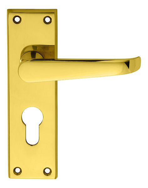 Carlisle Brass Contract Victorian Lever on Backplate