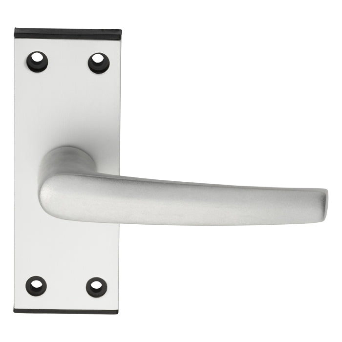 Eurospec Aluminium Mial Lever on Backplate