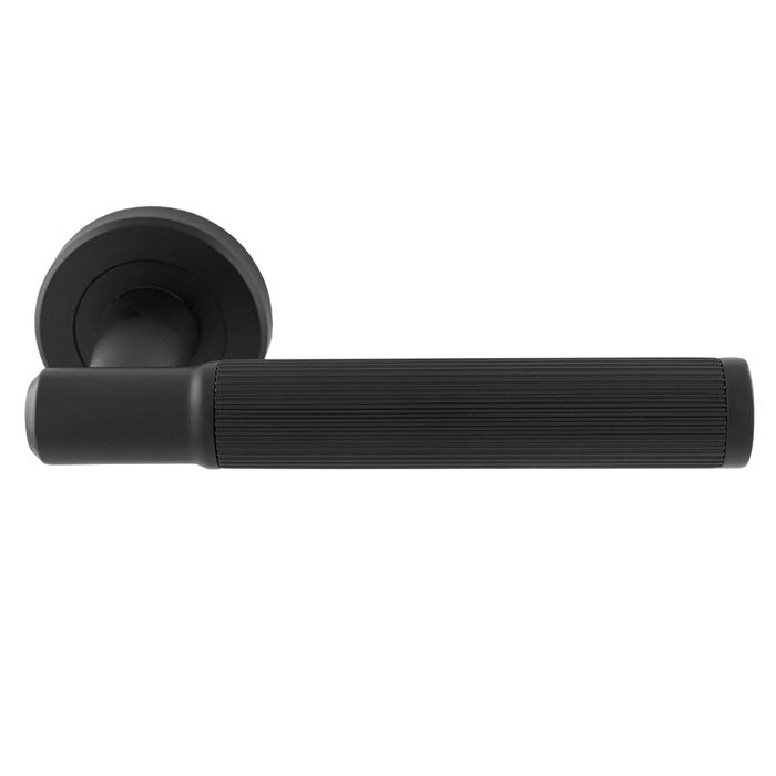 Serozzetta Image Lines Lever on Round Rose