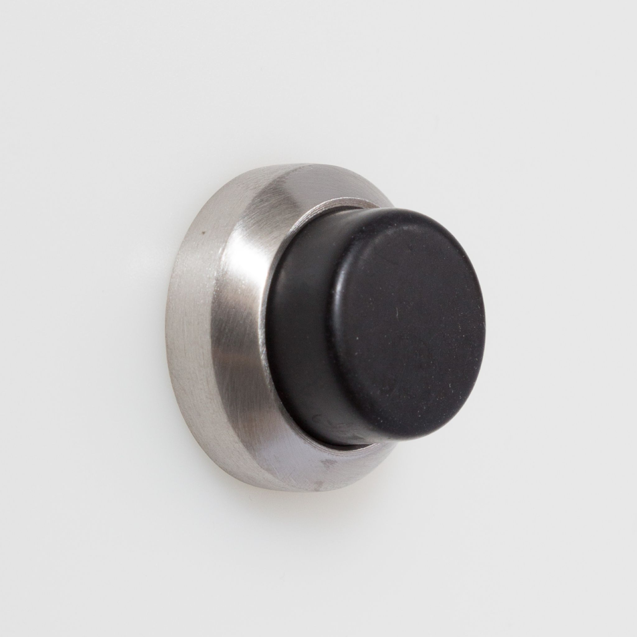 Stainless Steel Door Stops Wall Mounted & Fittings, Door Stopper With  Rubber Buffer, Screw Fixing (c-1)